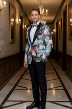 "Monte Carlo" Red Tuxedo Jacket