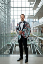 "Monte Carlo" Red Tuxedo Jacket