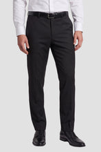 Couture 1910 "Monte" Black Plain Front Pants