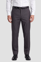Couture 1910 "Monte" Charcoal Plain Front Pants