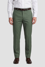 Couture 1910 "Monte" Green Plain Front Pants
