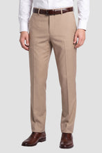 Couture 1910 "Monte" Tan Plain Front Pants