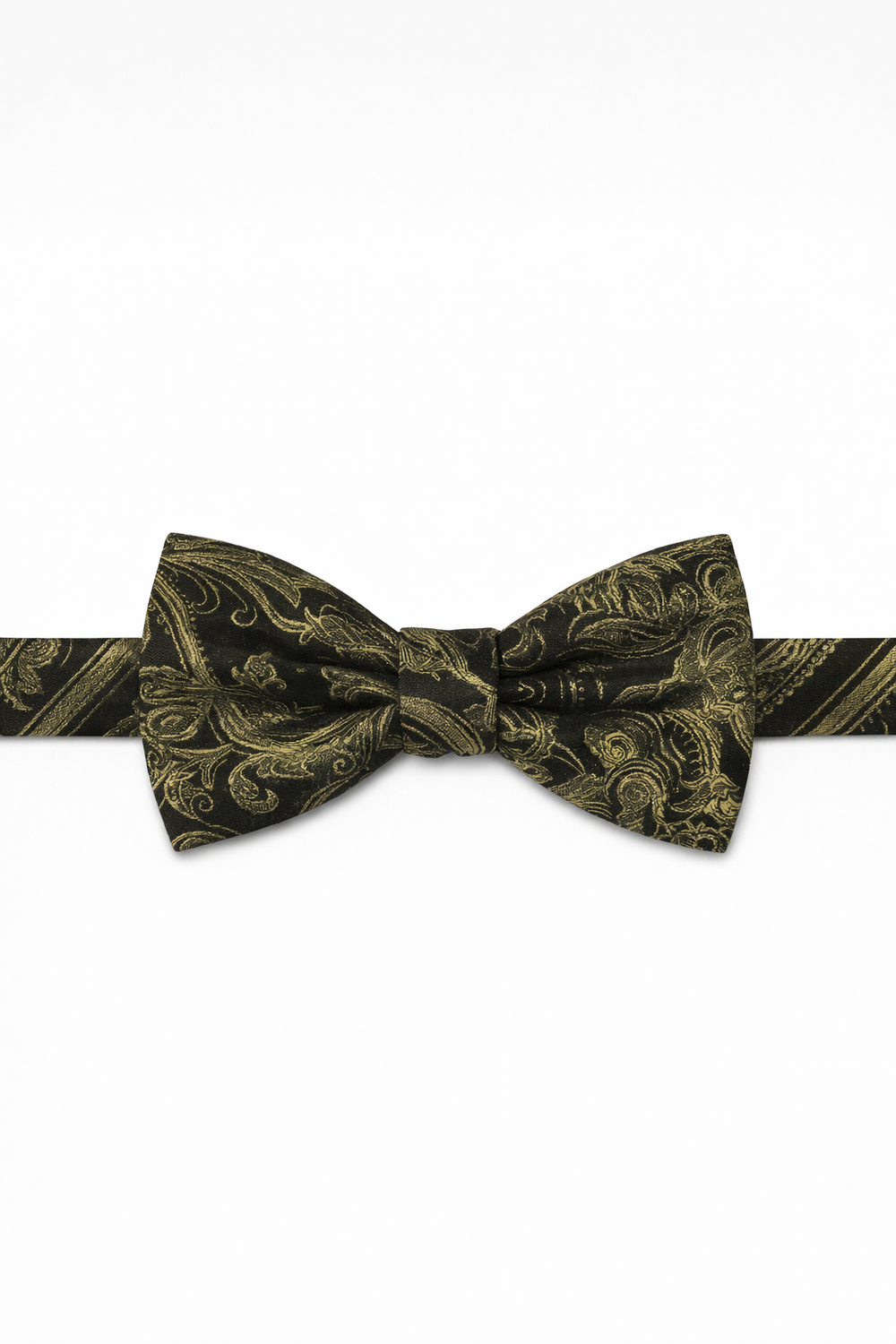 Cardi Pre-Tied Moss Tapestry Bow Tie
