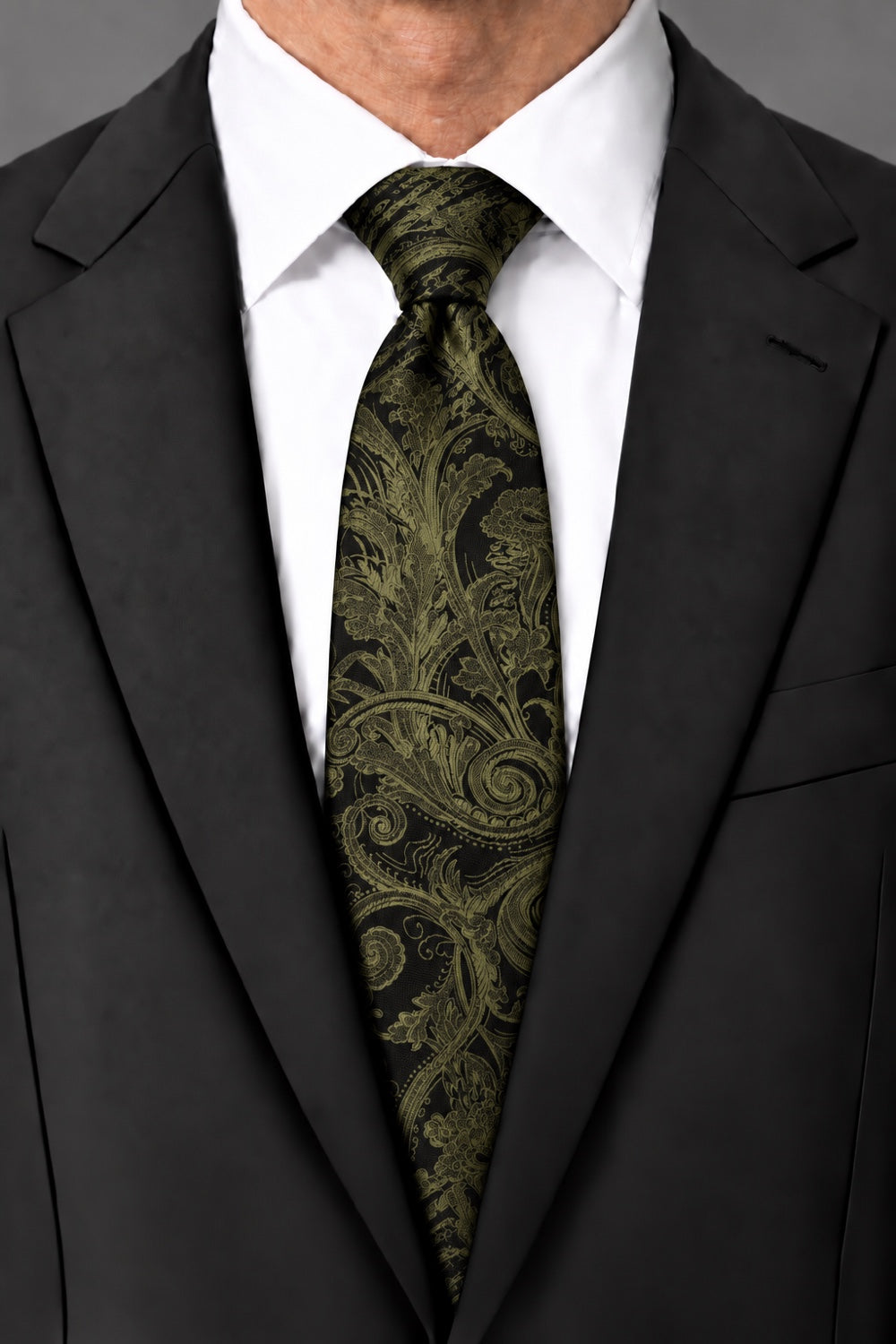 Cardi Moss Tapestry Necktie