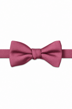 Mulberry Modern Solid Bow Tie - pre-tied bow tie, front view