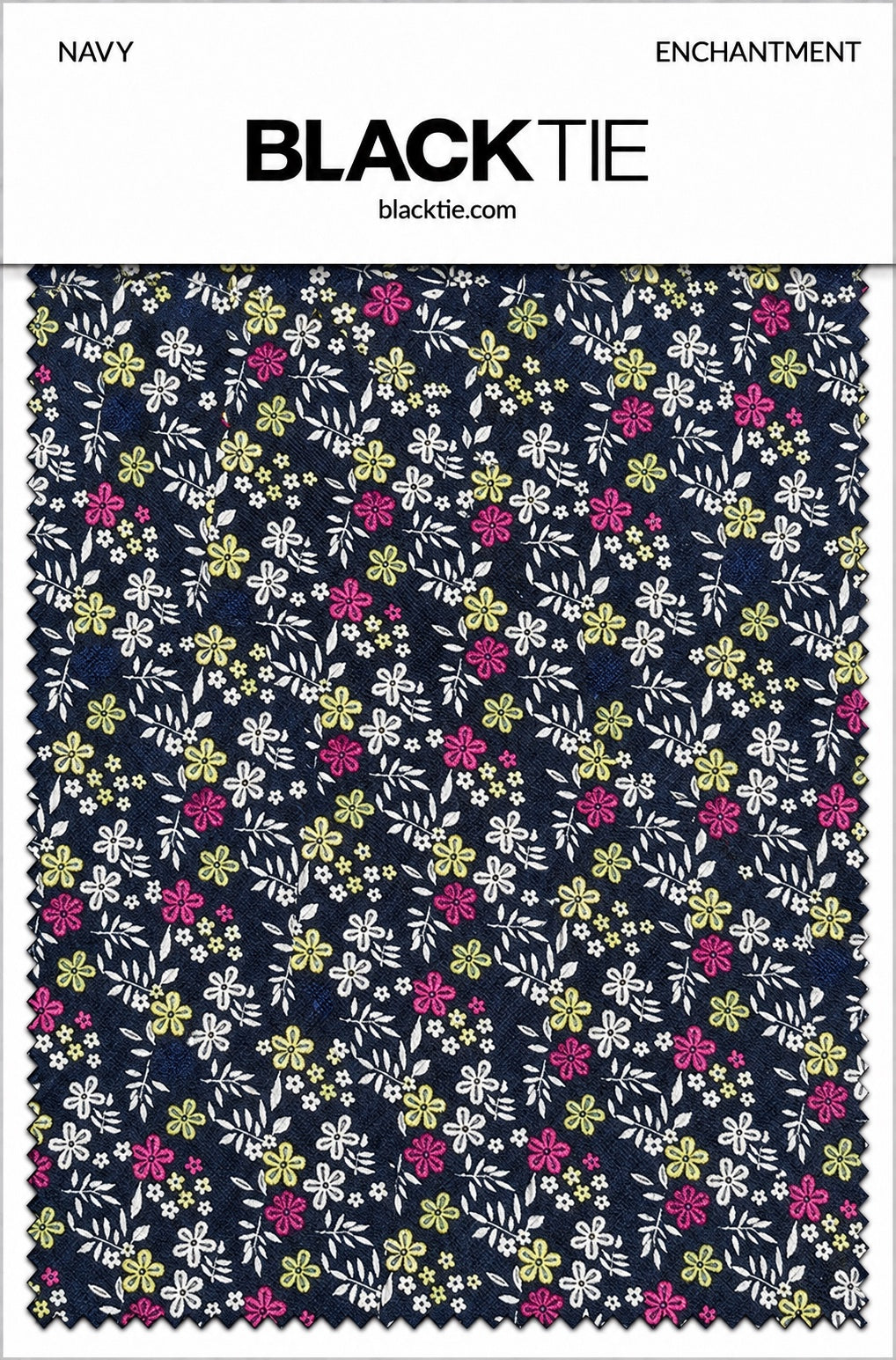 Cardi Navy Enchantment Necktie