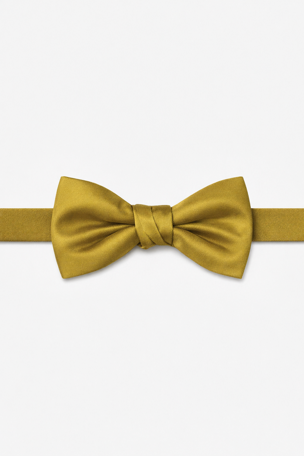 Cardi Pre-Tied New Gold Luxury Satin Bow Tie