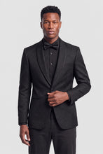 Ted Stanford "Night Vine" Black Shawl Tuxedo Jacket (Separates)