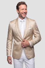 Ted Stanford "Night Vine" Caramel Shawl Tuxedo Jacket (Separates)