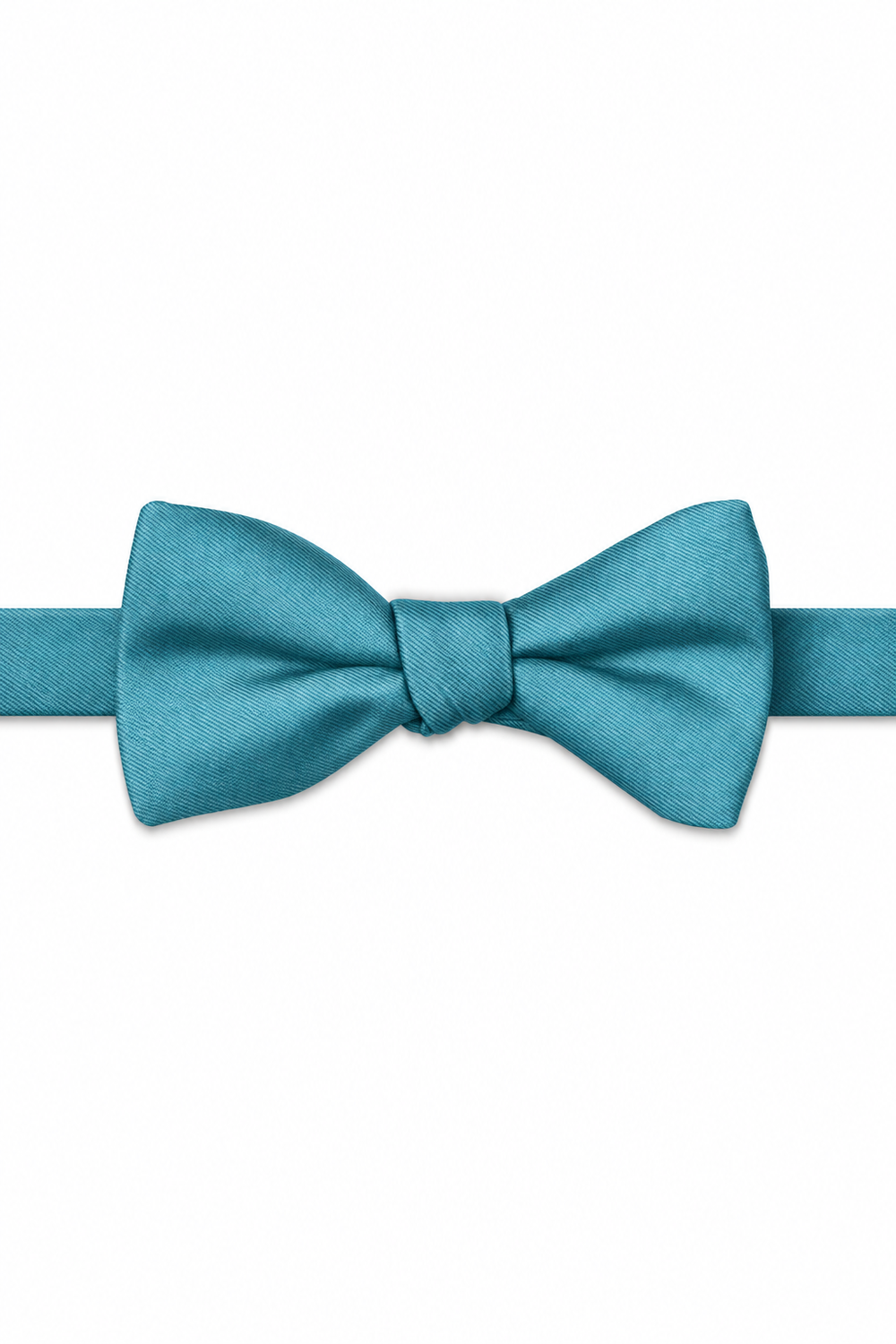 Oasis Modern Solid Bow Tie - pre-tied bow tie, front view