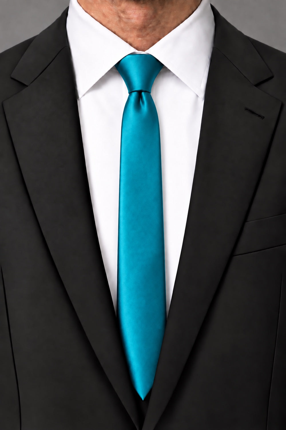Cardi Oasis Luxury Satin Skinny Necktie