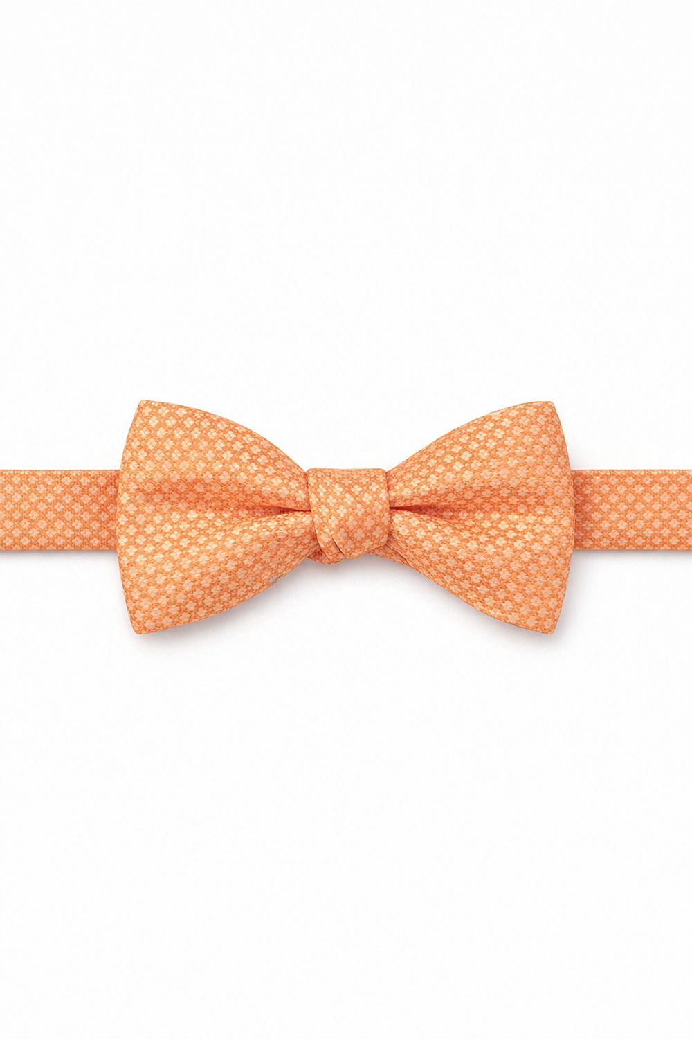 Cardi Pre-Tied Orange Regal Bow Tie