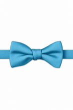 Pacific Modern Solid Bow Tie - pre-tied bow tie, front view