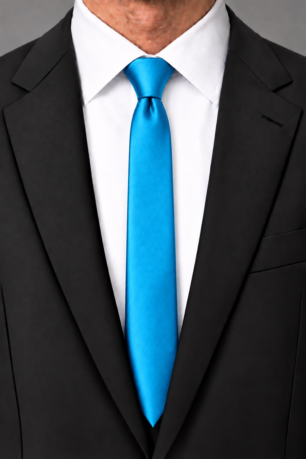 Cardi Pacific Luxury Satin Skinny Necktie