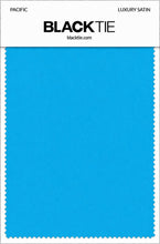 Pacific Luxury Satin fabric swatch card