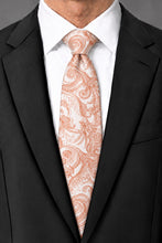 Cardi Peach Tapestry Necktie
