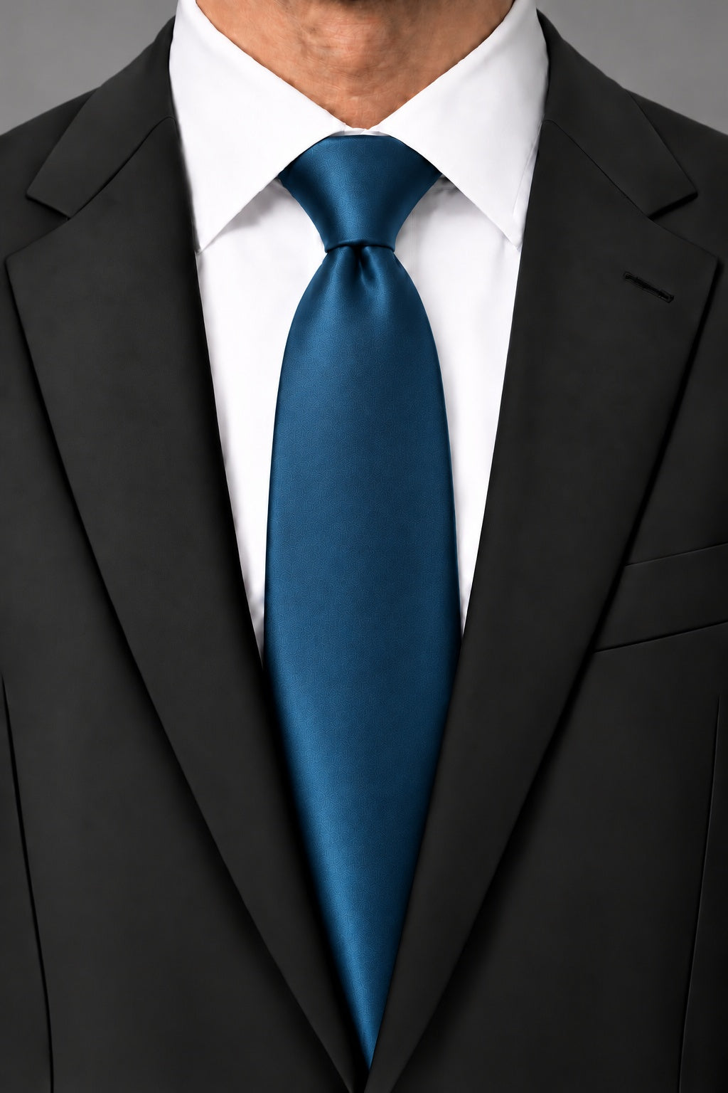 Cardi Peacock Luxury Satin Necktie