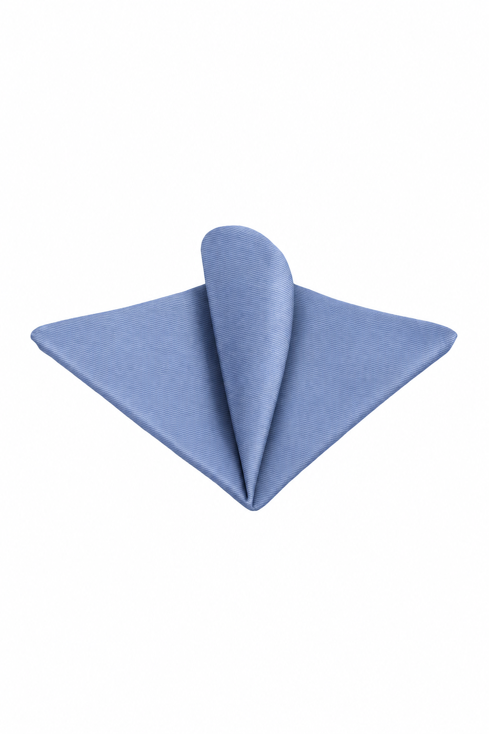 Ted Stanford Periwinkle (650) Modern Solid Pocket Square