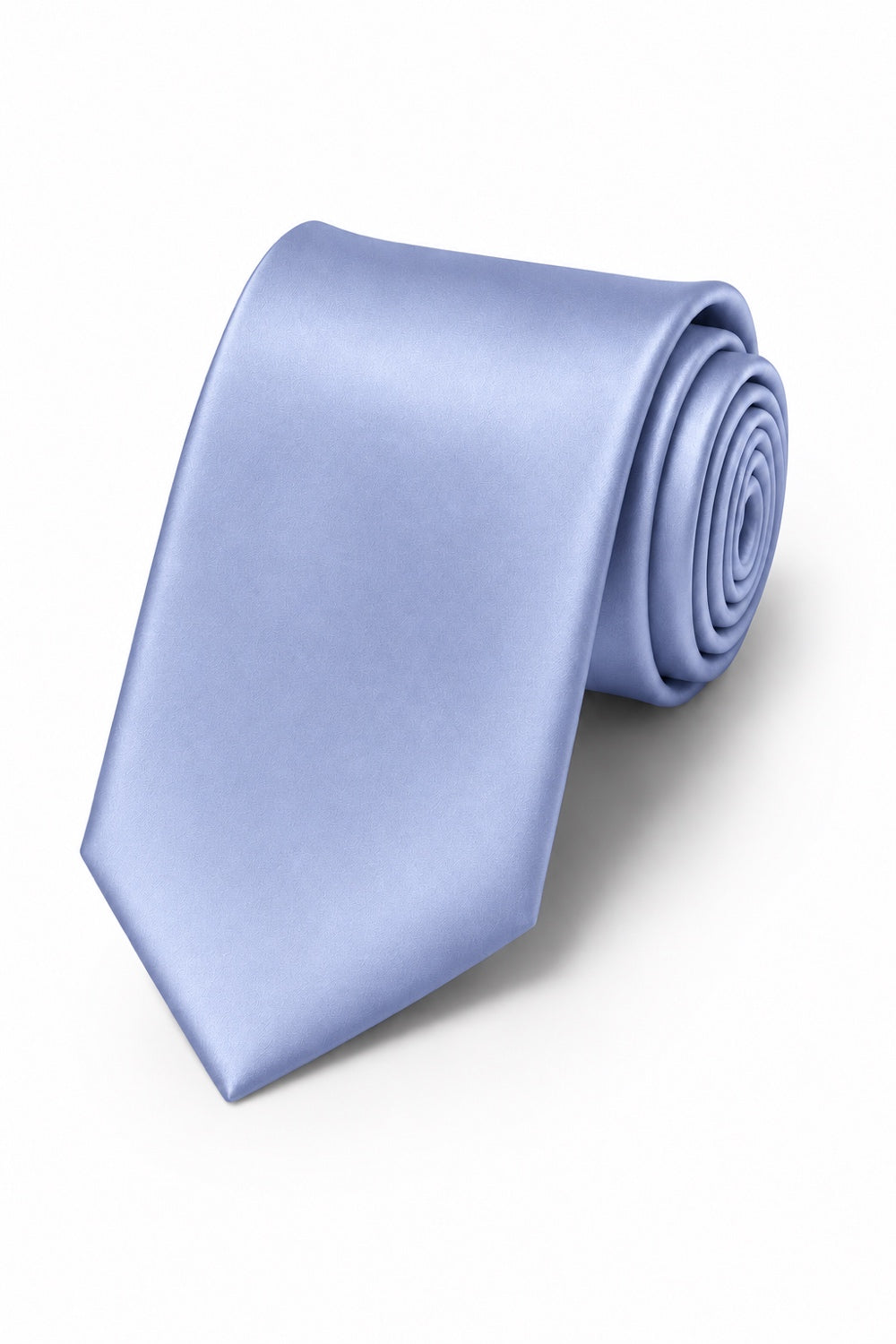 Cardi Periwinkle Luxury Satin Necktie