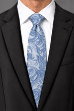 Cardi Periwinkle Tapestry Necktie