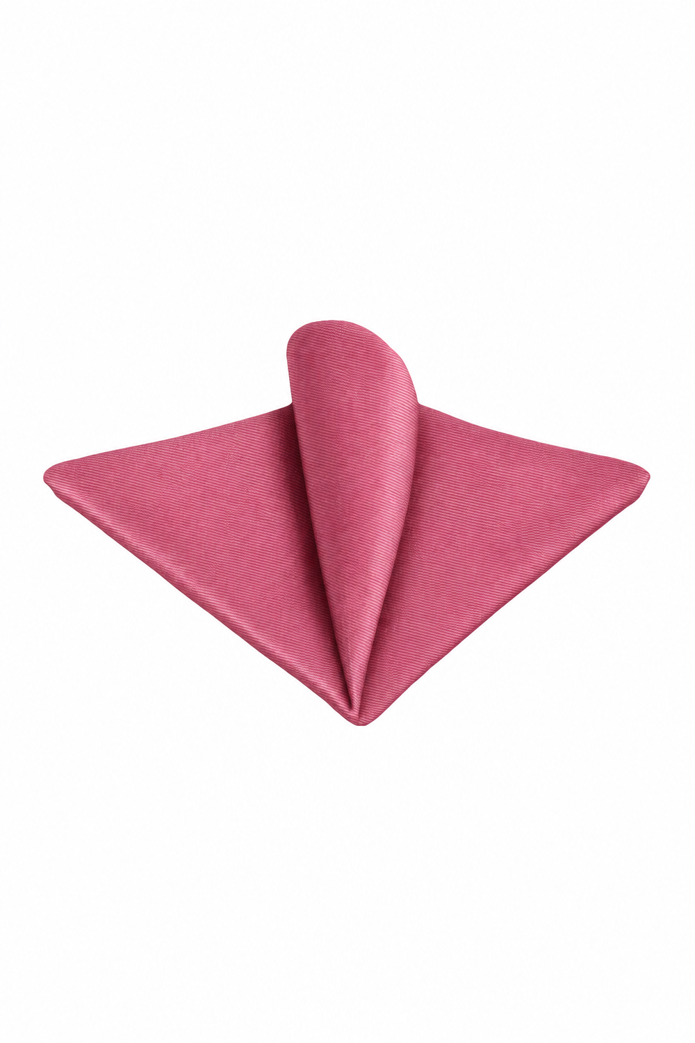 Ted Stanford Petunia Modern Solid Pocket Square