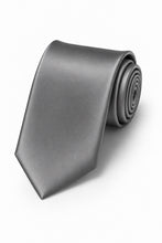 Cardi Pewter Luxury Satin Necktie