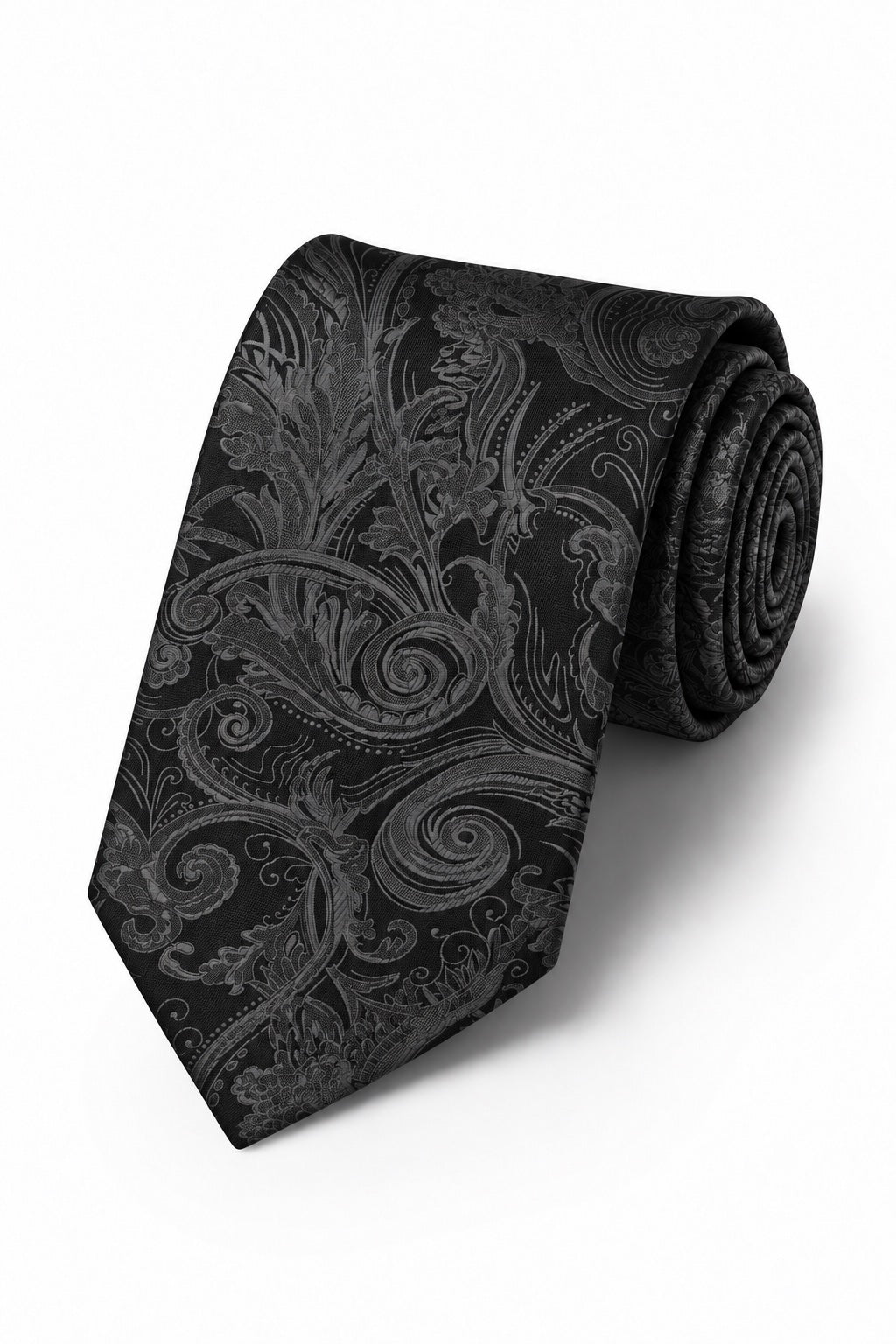 Cardi Pewter Tapestry Necktie