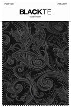 Cardi Pewter Tapestry Necktie