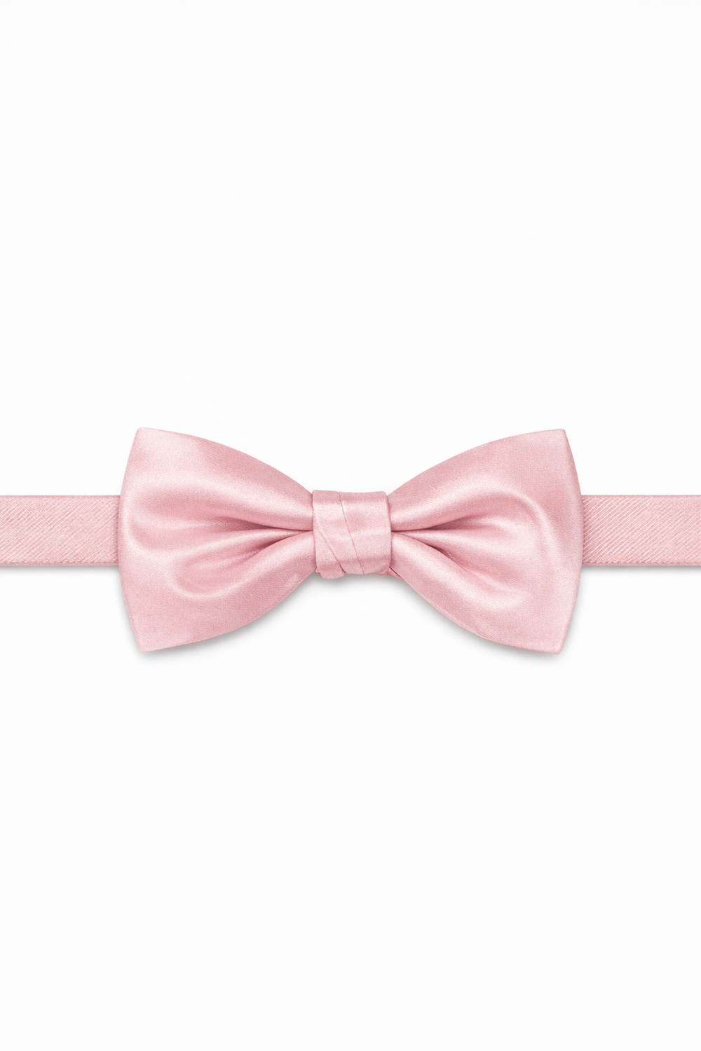 Cardi Pre-Tied Pink Luxury Satin Bow Tie