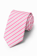 Cardi Pink Newton Stripe Necktie