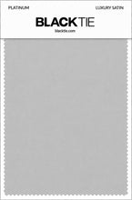 Platinum Luxury Satin fabric swatch card