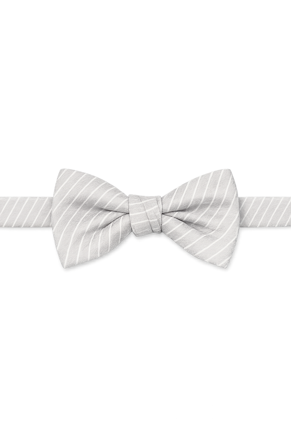 Cardi Pre-Tied Platinum Palermo Bow Tie