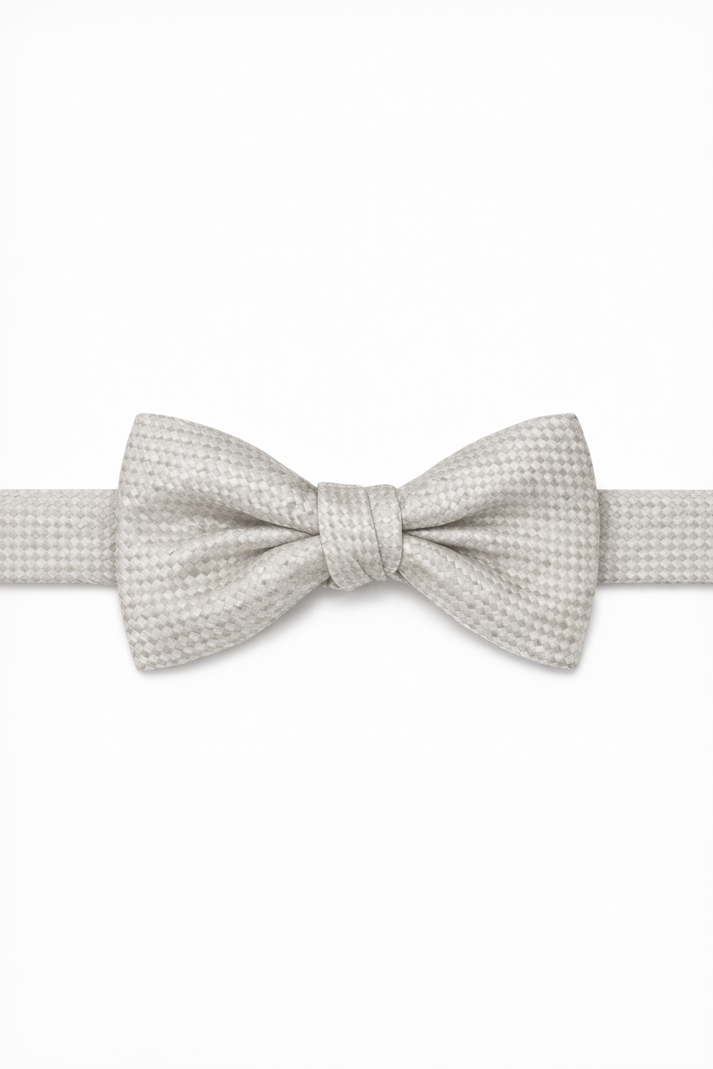 Cardi Platinum Venetian Bow Tie