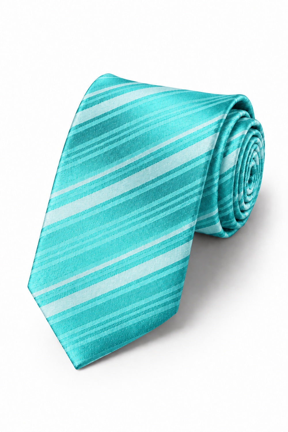 Cardi Pool Striped Satin Necktie