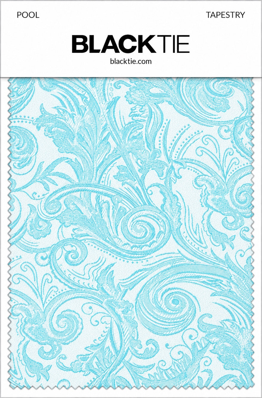 Cardi Pool Tapestry Necktie