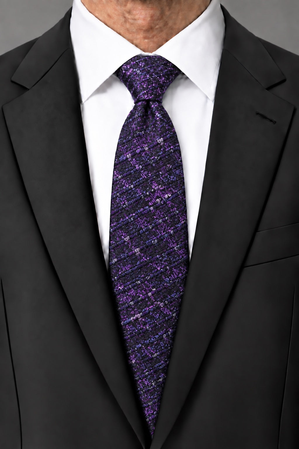 Cardi Purple Laurent Necktie