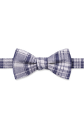 Cardi Pre-Tied Purple Madison Plaid Bow Tie