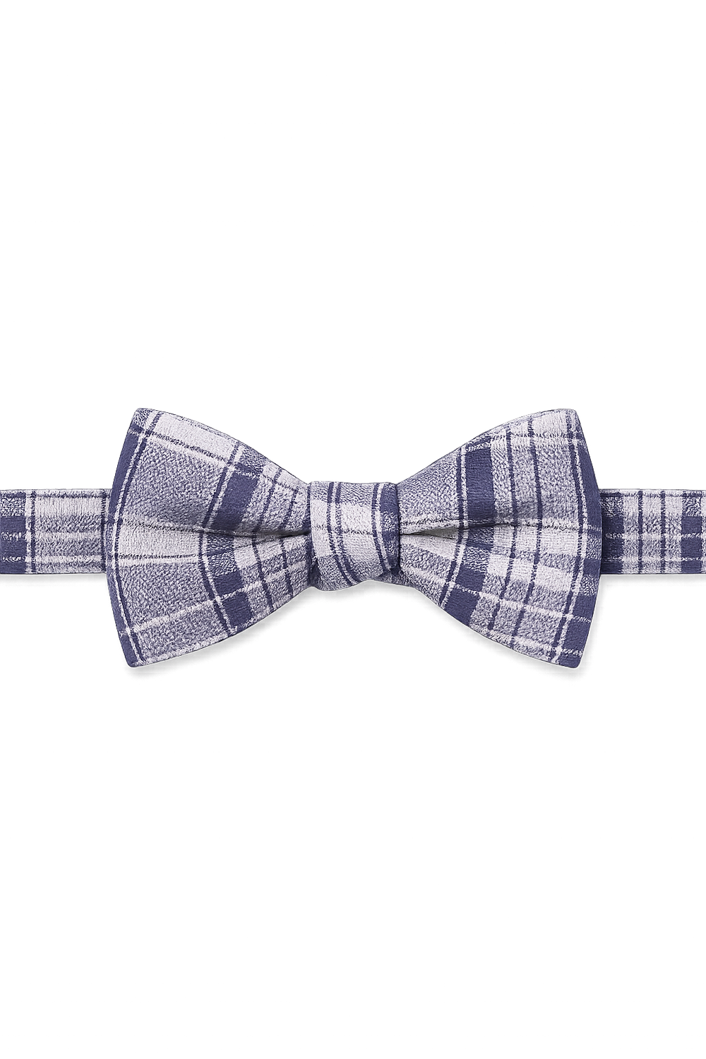 Cardi Pre-Tied Purple Madison Plaid Bow Tie