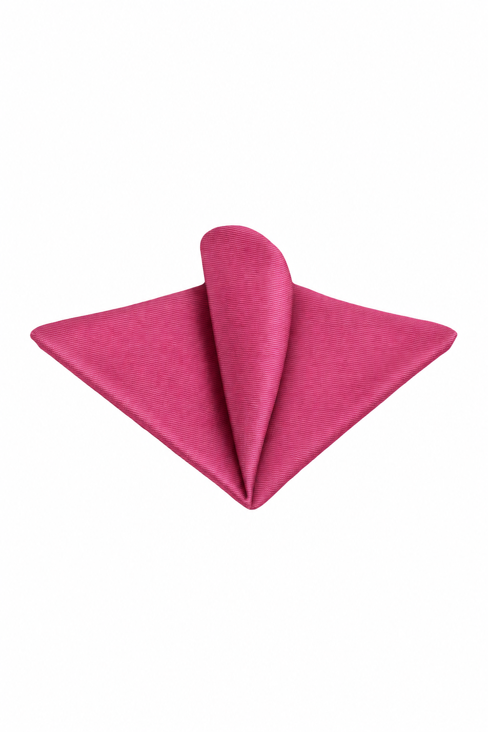 Ted Stanford Raspberry Modern Solid Pocket Square