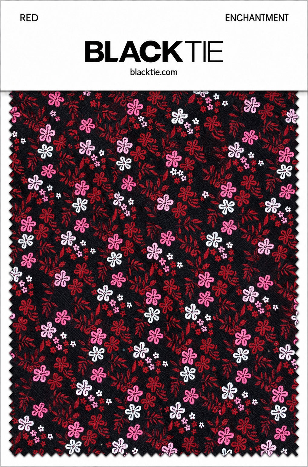Cardi Red Enchantment Necktie