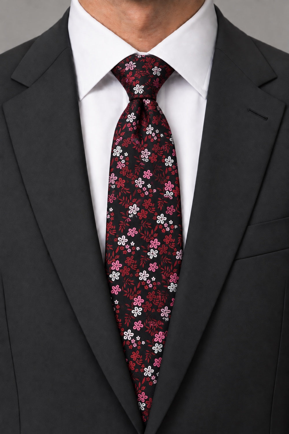 Cardi Red Enchantment Necktie