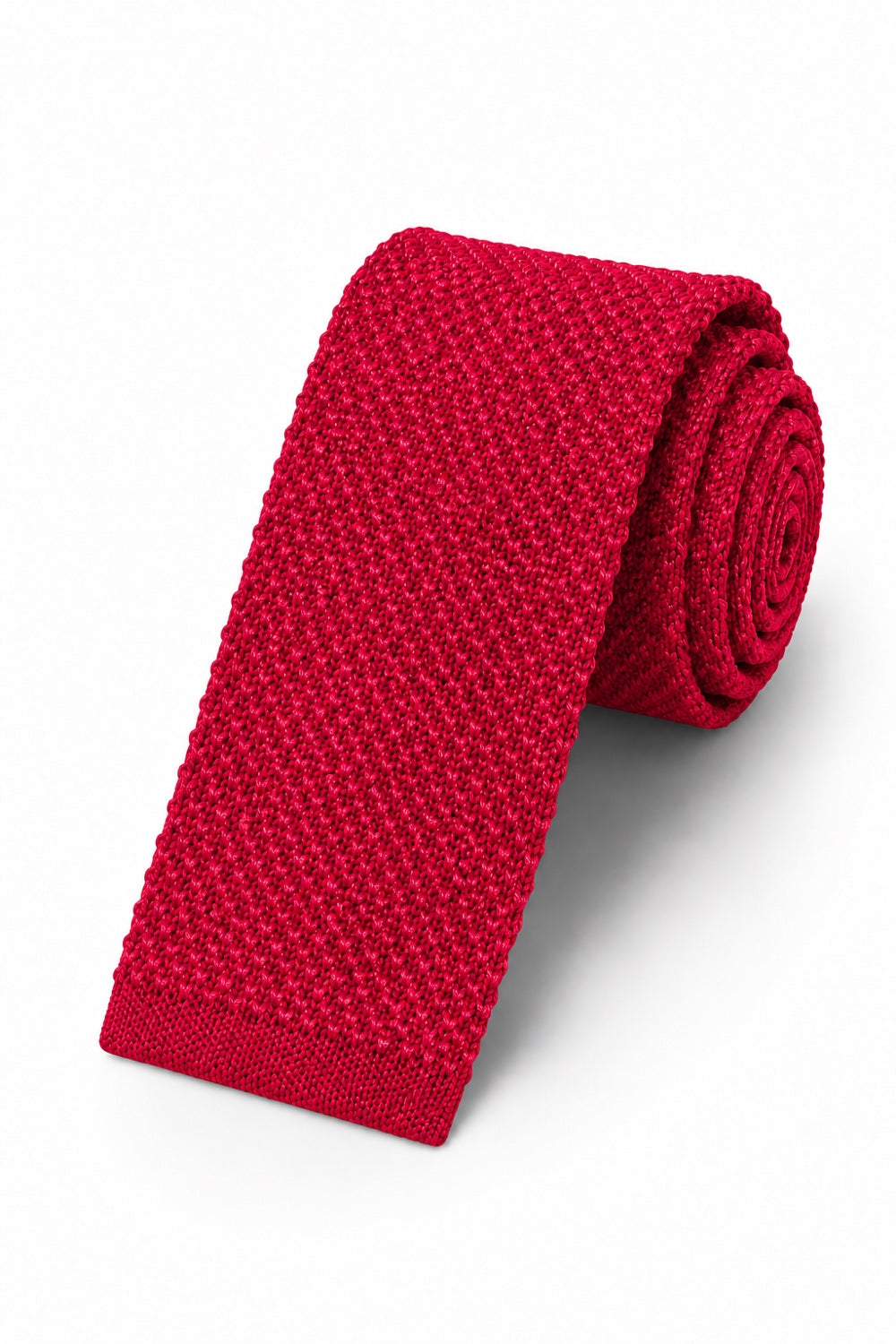Cristoforo Cardi Red Silk Knit Necktie