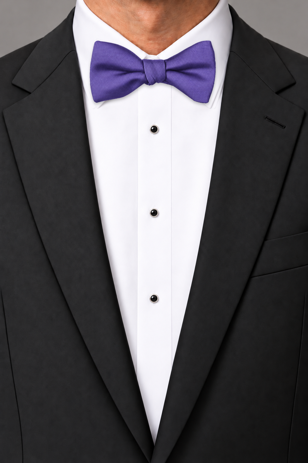 Ted Stanford Regency Modern Solid Bow Tie