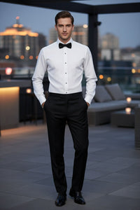 Richard White Spread Collar Shirt