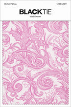 Cardi Rose Petal Tapestry Necktie