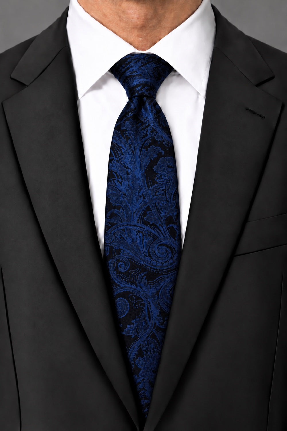 Cardi Royal Blue Tapestry Necktie