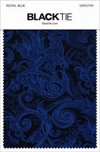 Cardi Royal Blue Tapestry Necktie