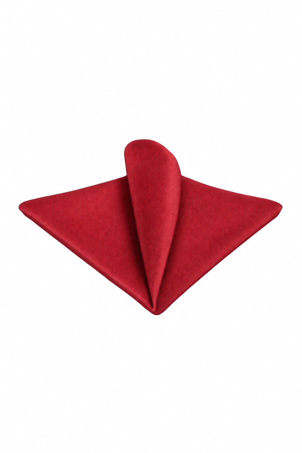 Ted Stanford Ruby Modern Solid Pocket Square