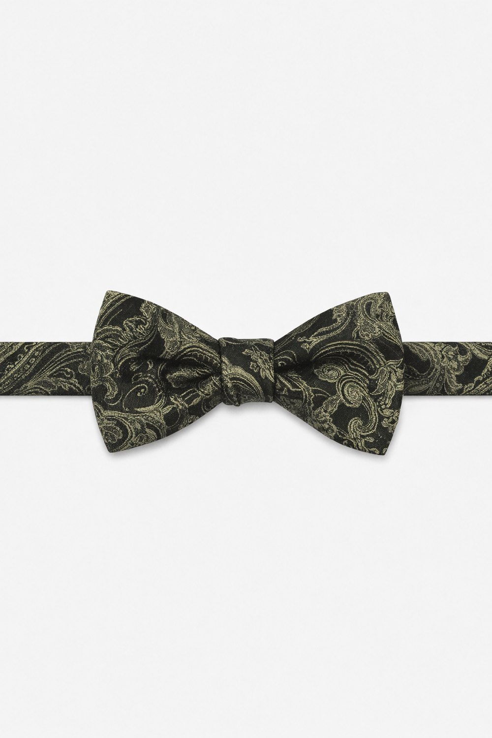 Cardi Pre-Tied Sage Tapestry Bow Tie