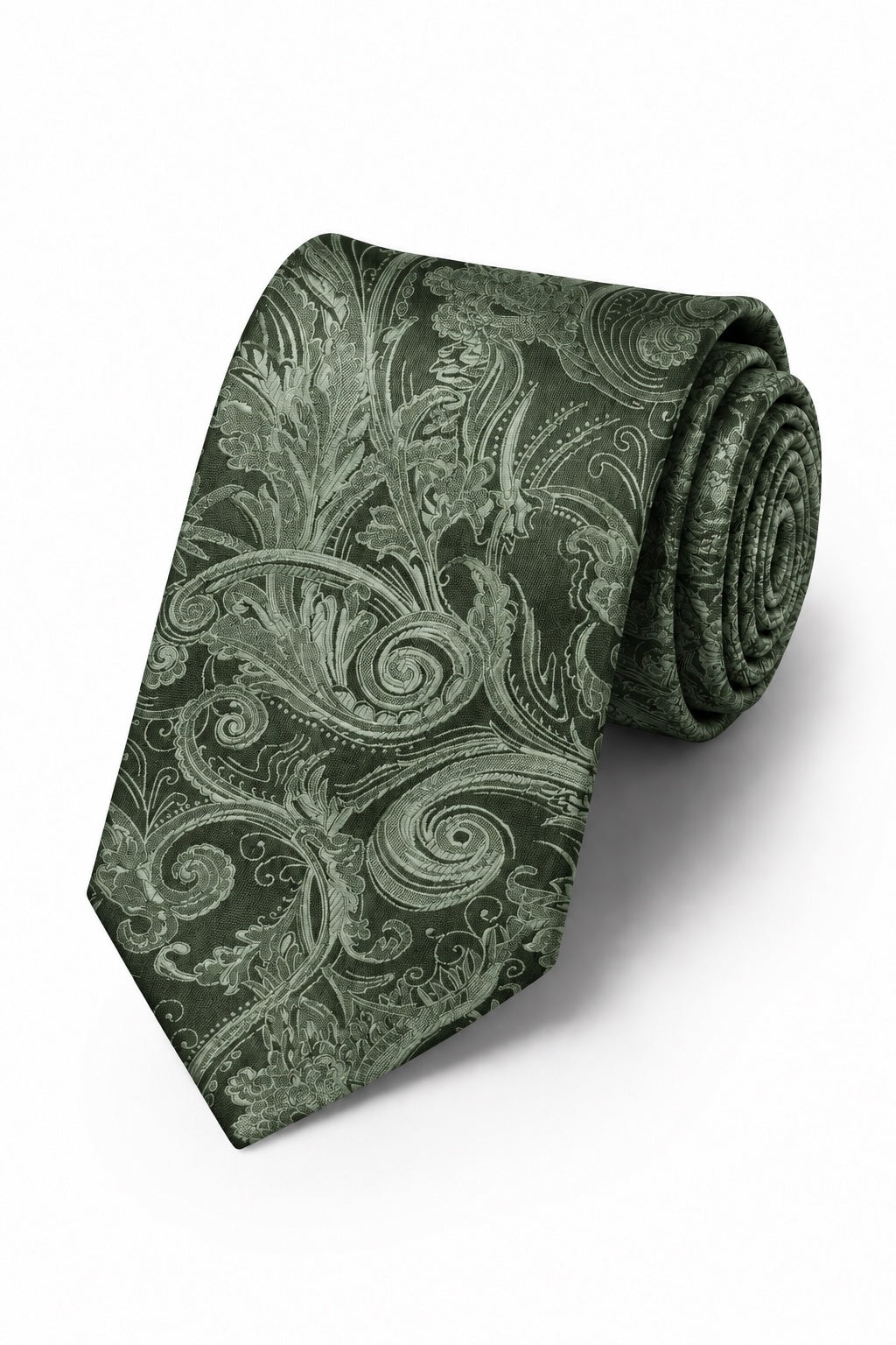 Cardi Sage Tapestry Necktie